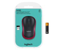 LOGITECH M185 RED 910-002240 - 69077 - zdjęcie 9